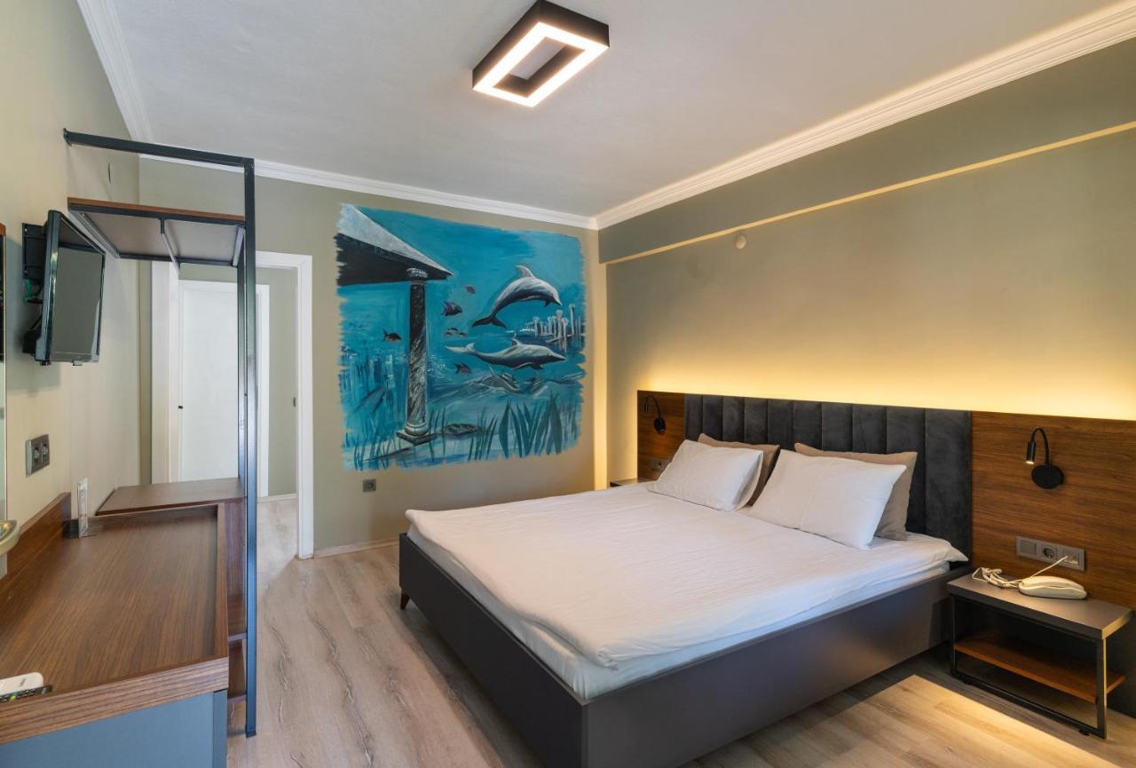 Kayalar Blue Beach Hotel Sazlı Eksteriør billede