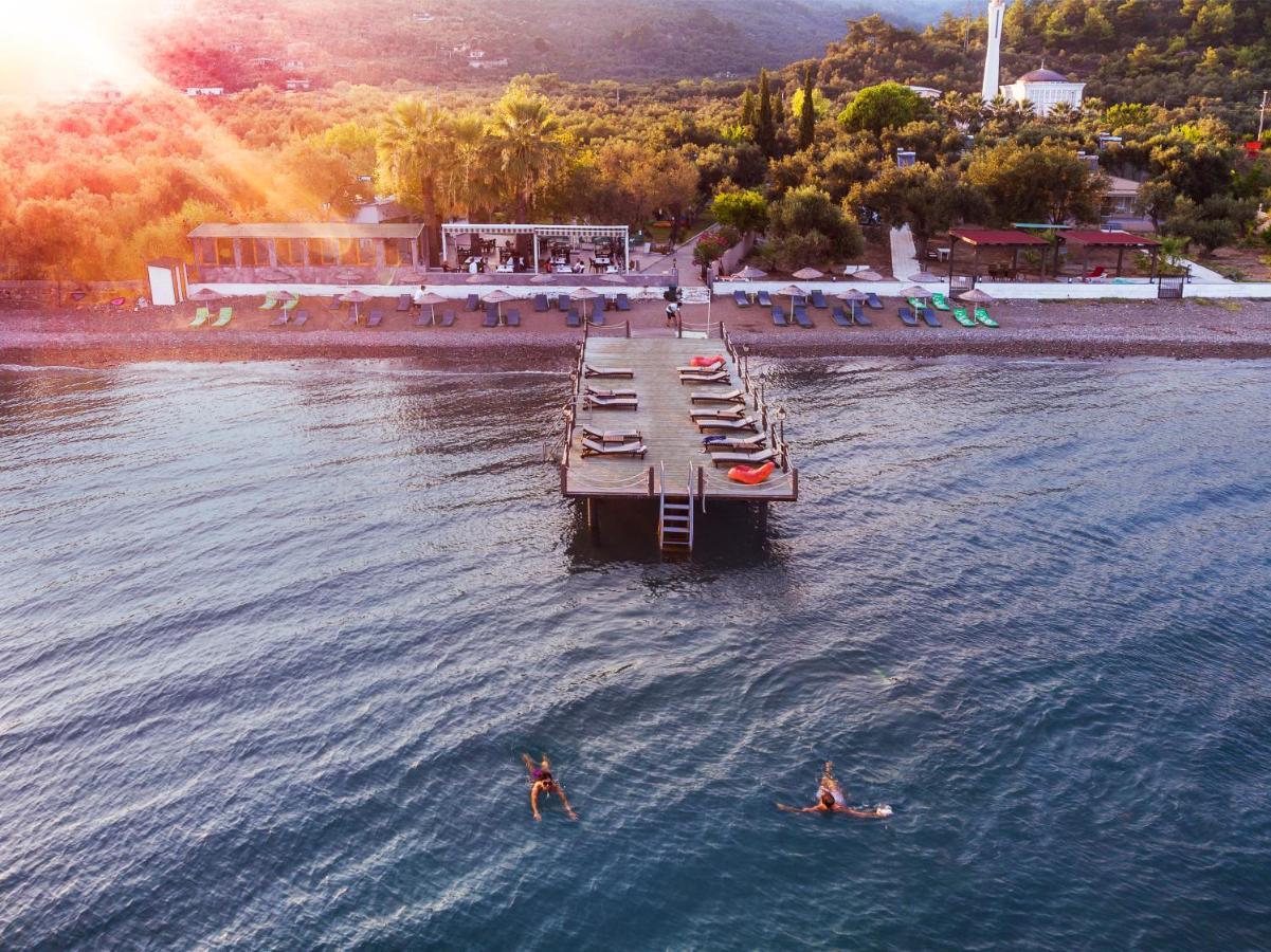 Kayalar Blue Beach Hotel Sazlı Eksteriør billede